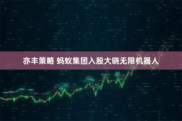 亦丰策略 蚂蚁集团入股大晓无限机器人